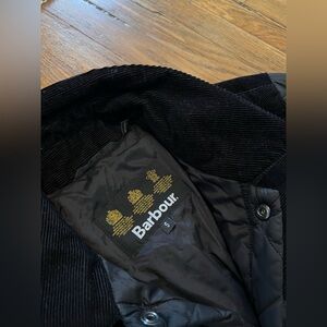 Barbour Men’s Quilted Jacket (Size Small, Color Black)